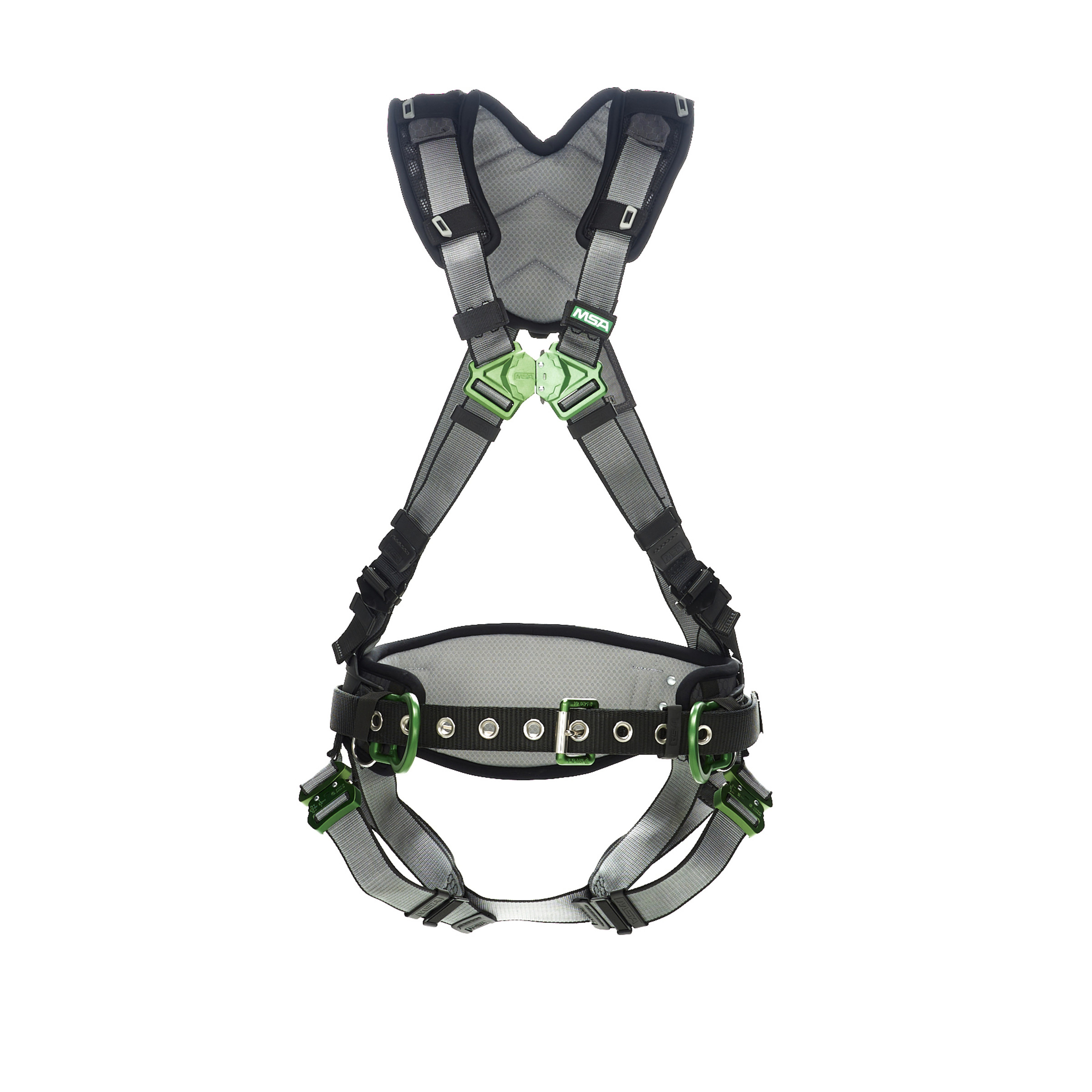 V-FIT Construction Harness, Extra Small, Back & Hip D-Rings, Quick-Connect Leg Straps, Shoulder Padding